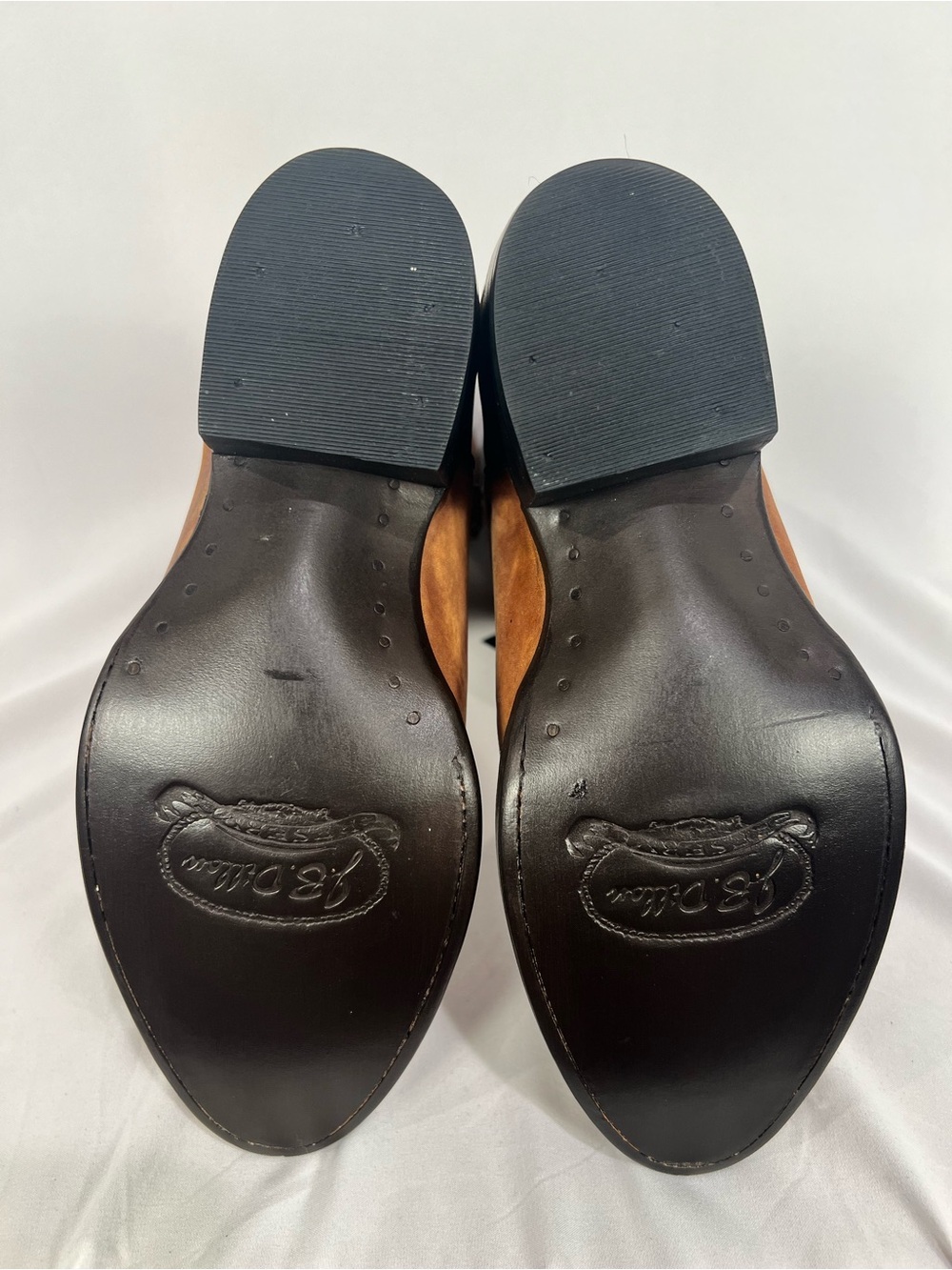 J.B. Dillon Brown Leather Western Cowboy Boots - Picture 13 of 16